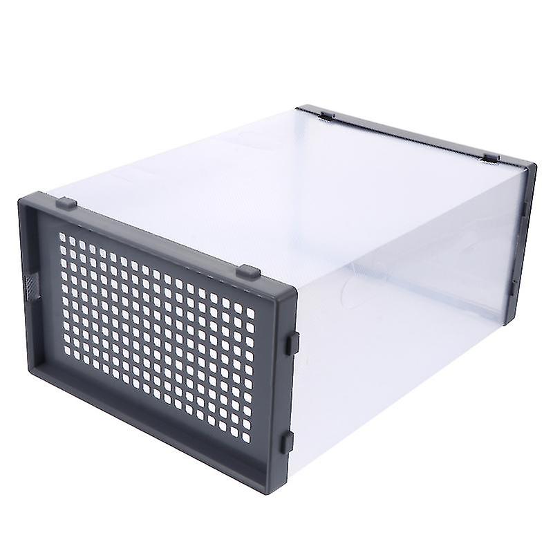 2pcs Plastic Shoes Storage Box