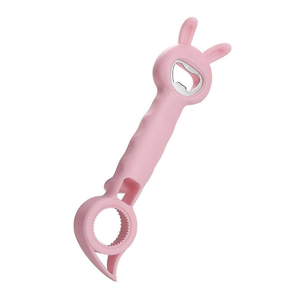 4-en-1 Multi Purpose Bottle Can Jar Lid Opener Kitchen Tool