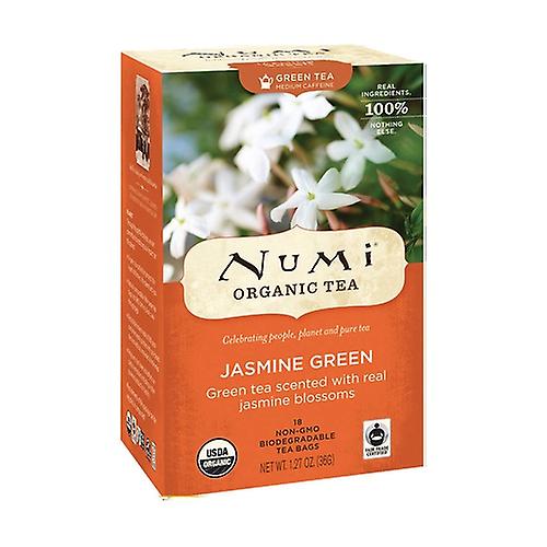 Organic jasmine green tea 18 infusion bags