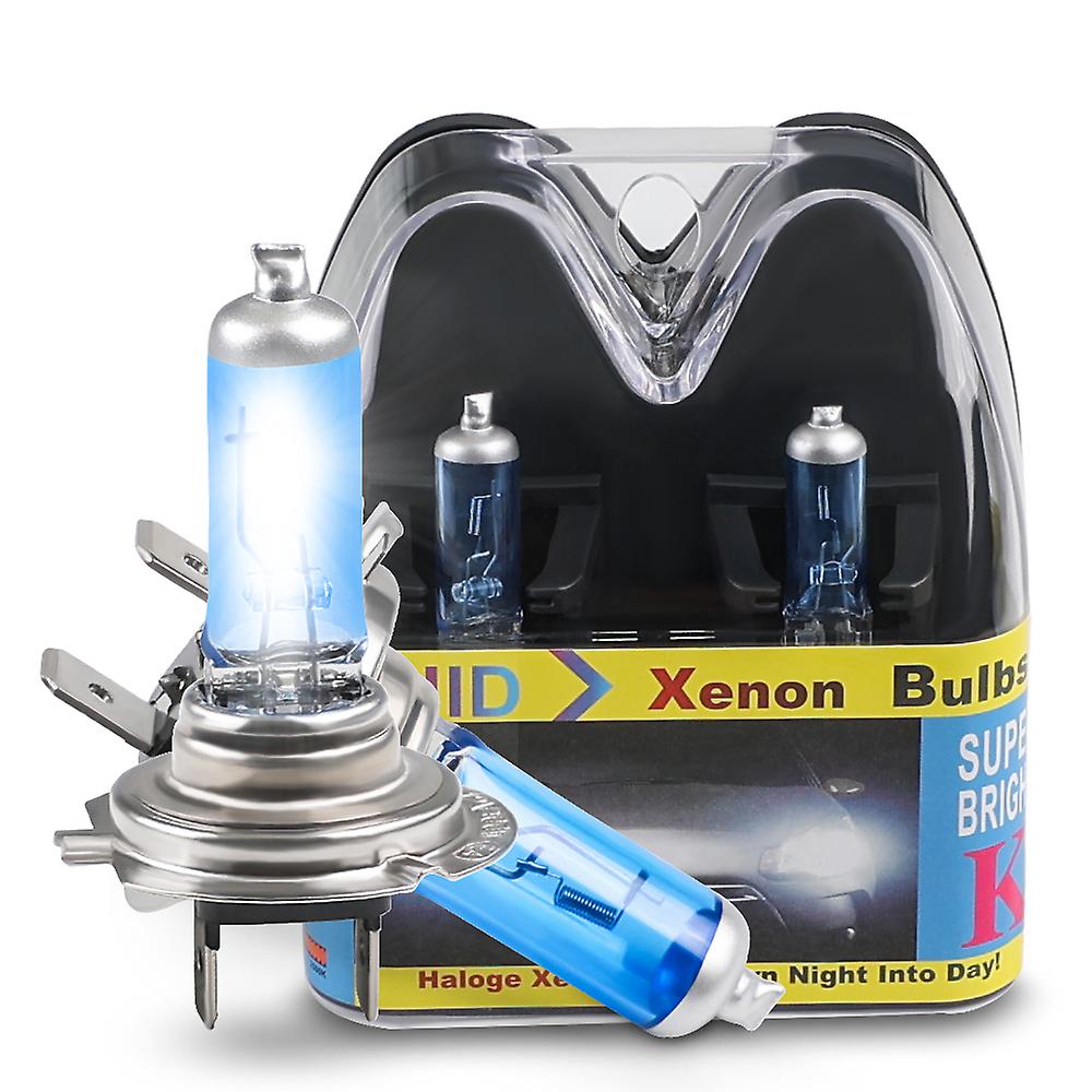 H7 55W 100W Halogen Headlight Car Light Hi/Lo Beam 5000K 12V White Fog Lights Bulb 2 Pieces Halogen Bulb Auto Accessories