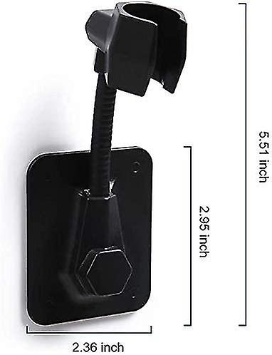 2pcs Shower Head Holder 360 Degree Adjustable Handheld Showerhead