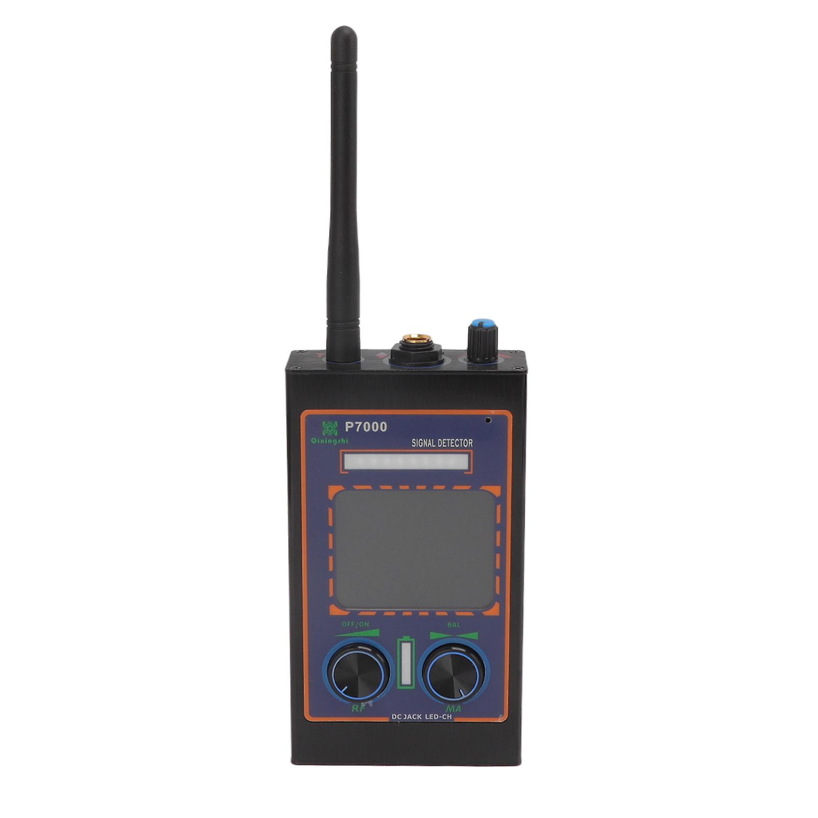 3.7V Wireless Signal Detector Aluminium Alloy Camera Detector Device for Meeting US 100‑240V