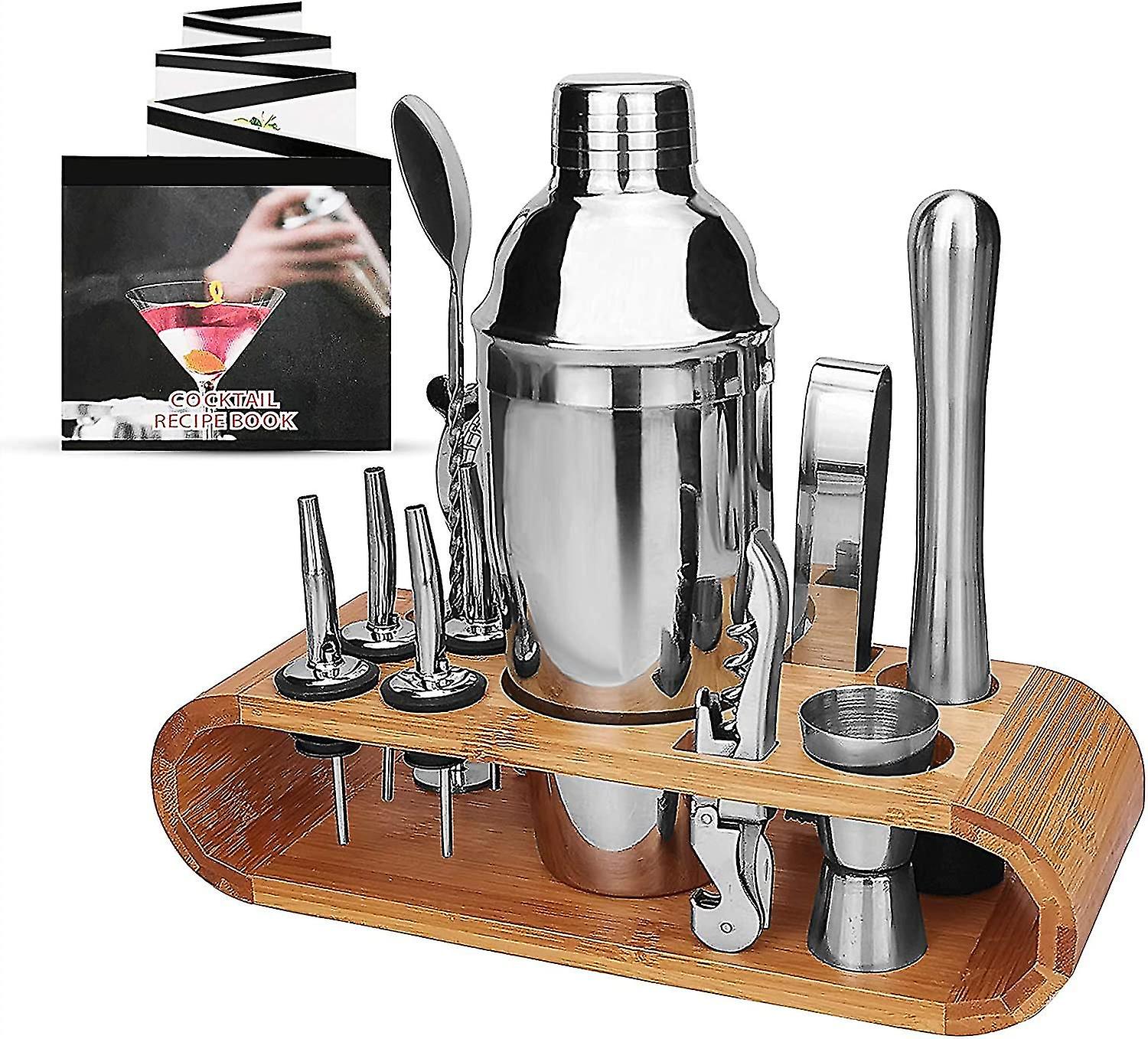 Cocktail Making Set 13pcs Barware Sets 750ml Shaker Stainless Steel For Bar Cocktail Bartender