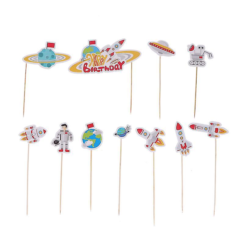11pcs Cartoon Cake Toppers