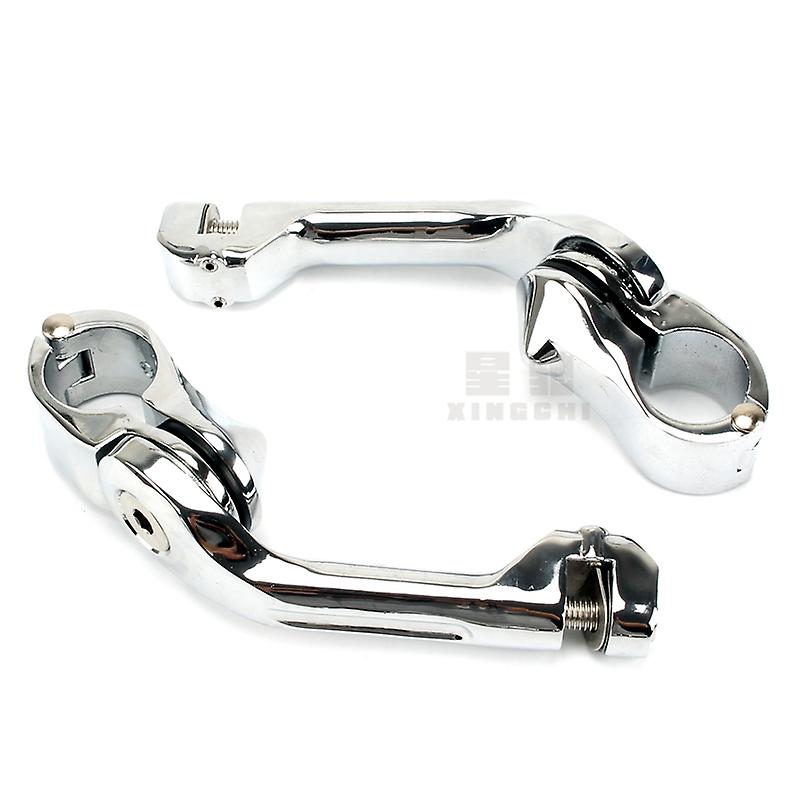 Motorcycle modification accessories: bumper lever guard, foot rest, pedal pedal bracket installation and fixing assembly