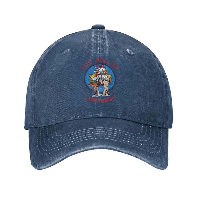 Moda Komik Los Pollos Hermanos Pamuk Beyzbol Cap Erkekler Için Kadın Ayarlanabilir Breaking Bad Baba Şapka Açık