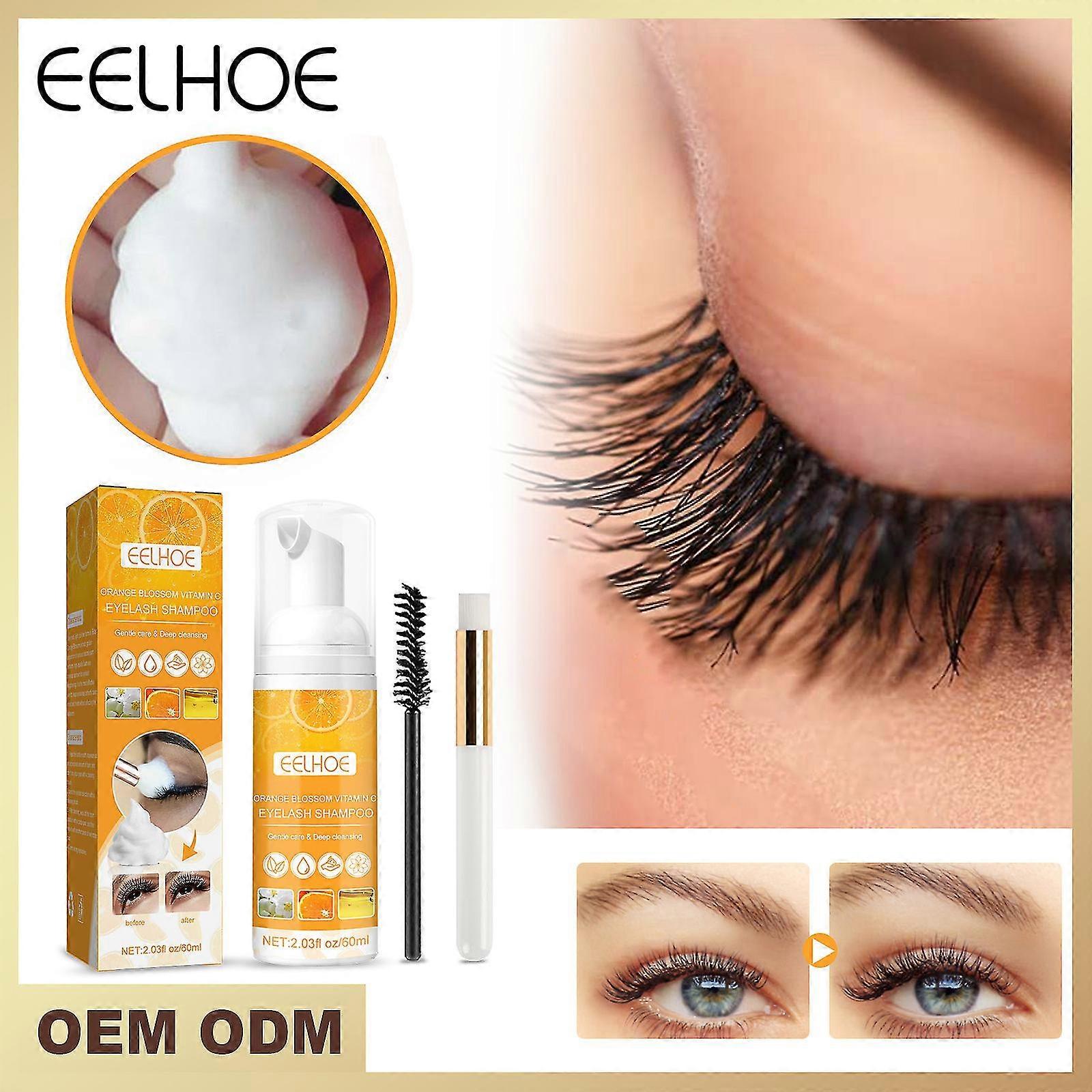 New Eyelash Shampoo Eyelash Shampoo Moisturizing Frizz Eyelash Cleansing Shampoo