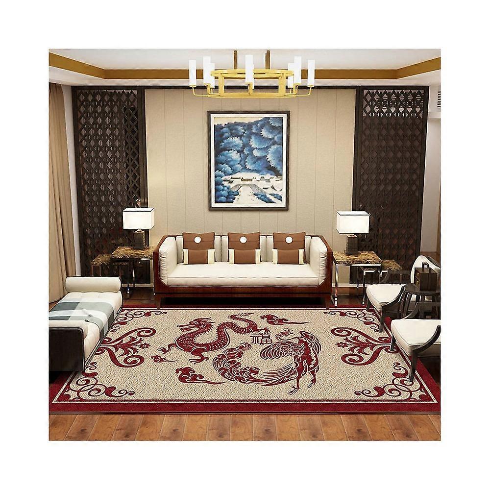 Tappeto Boho Tappeti morbidi per soggiorno Tappeti lavabili per camera da letto Tappeti da pranzo, Tappeto antiscivolo accento-06