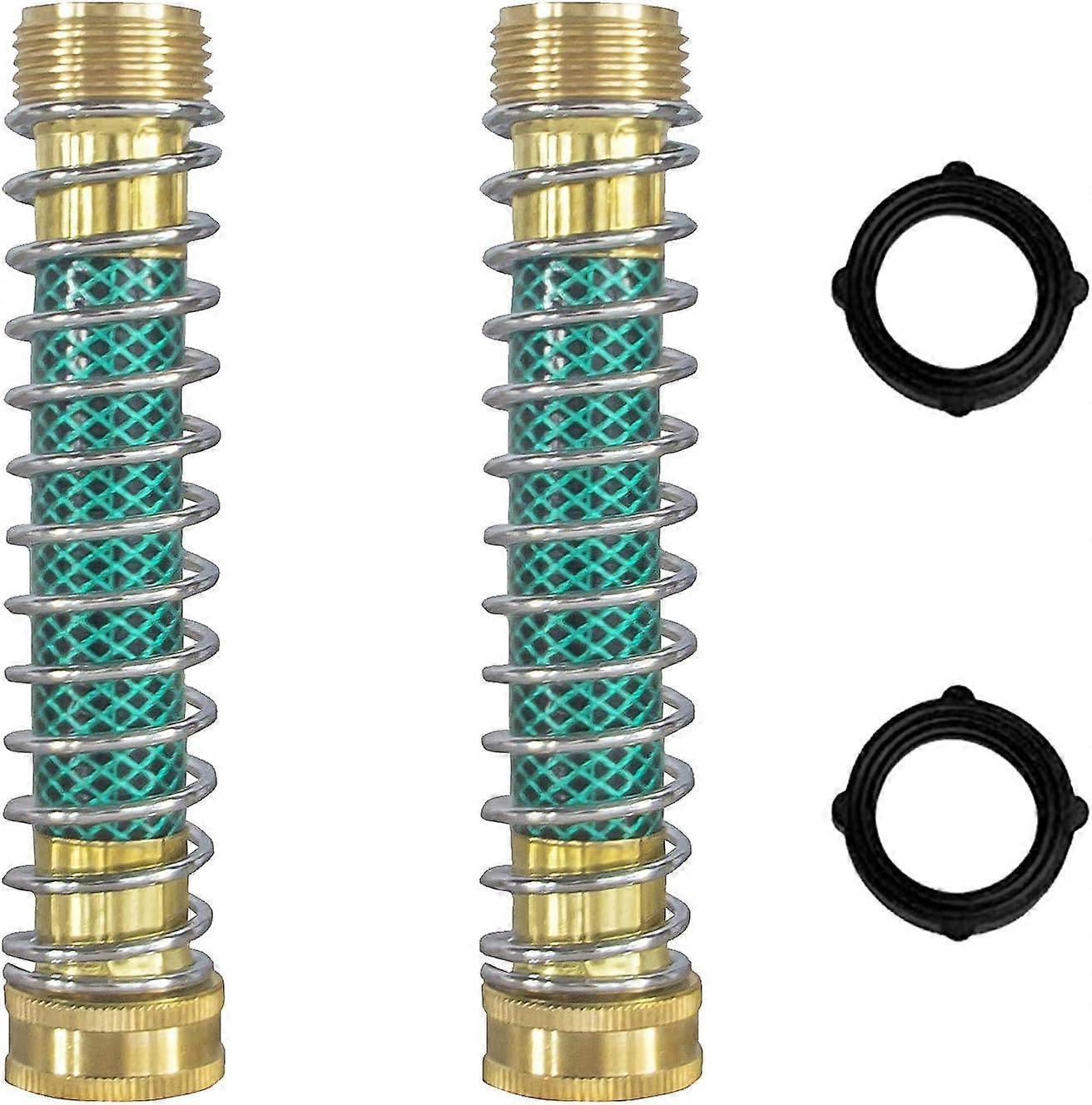 Garden Hose Protector, Hose Extension Adapter with Coil Spring