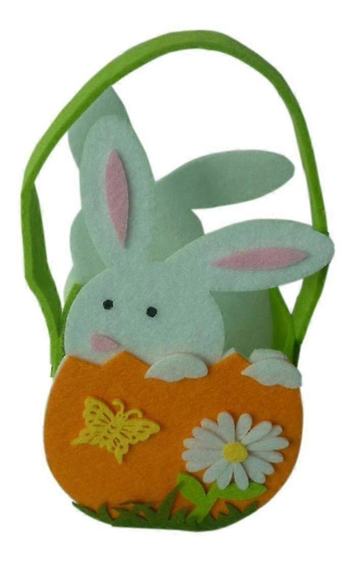 Easter Egg Basket Easter Bunny Gift Bag Bunny Candy Bag (1pcs)