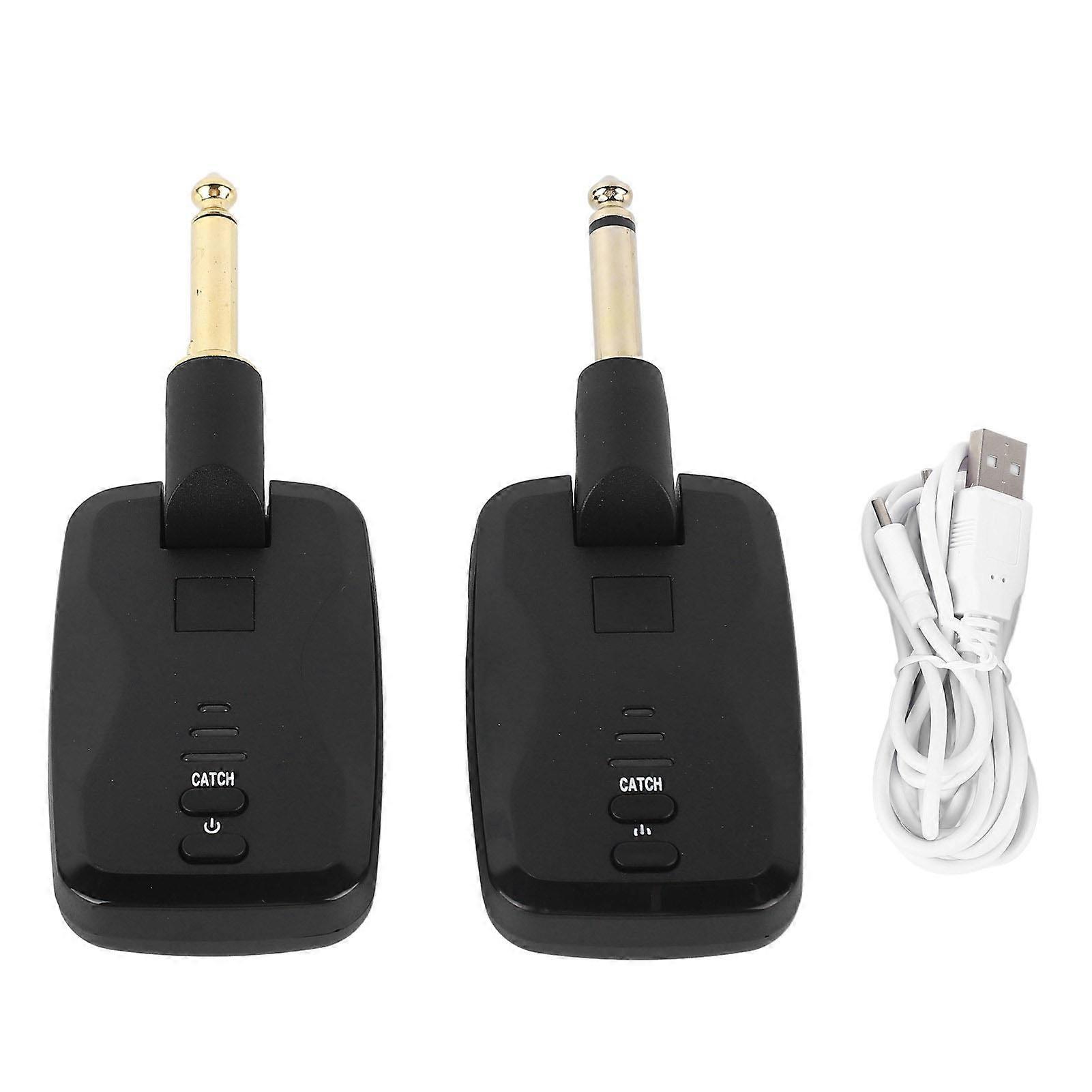Wireless Guitar System Uhf Audio Electric Digital Transmitter Receiver Set Amplifier Accessories
