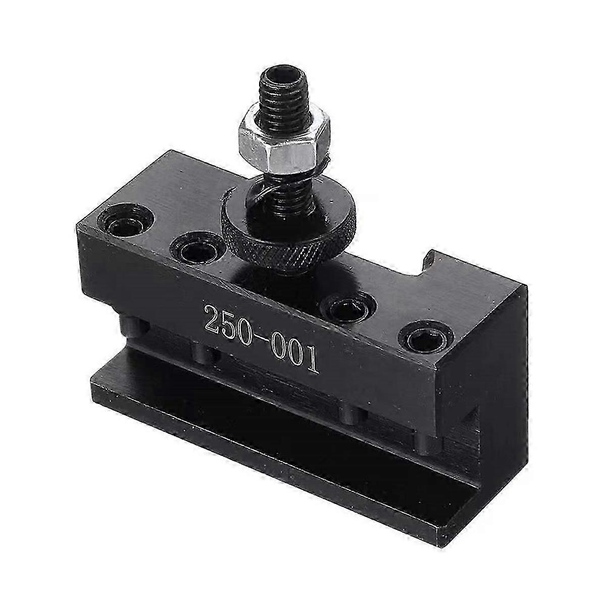 -Wedge Type Tool Post Set Wedge Type Tool Post Quick Change Turning and Facing Holder Fit for Lathe