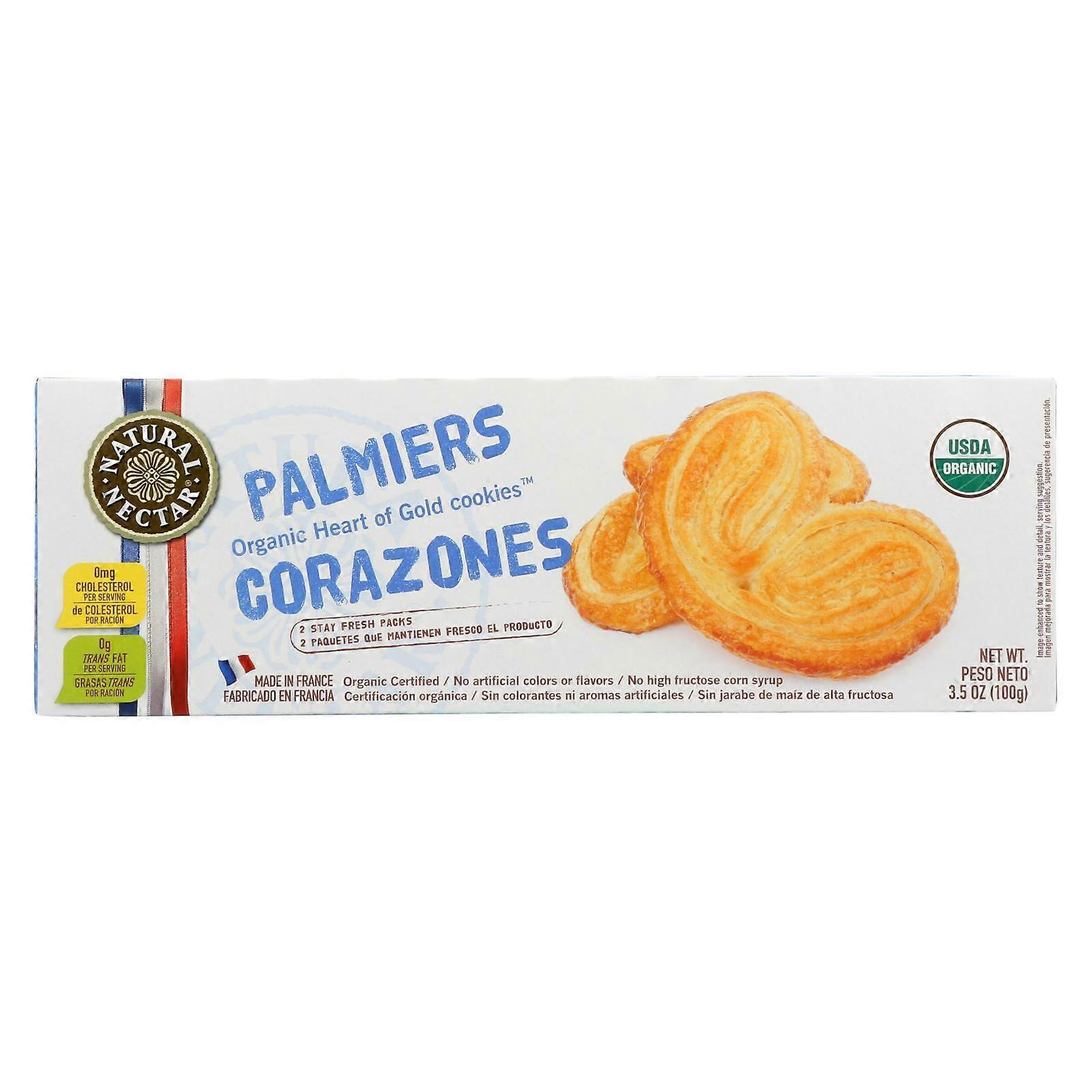Palmiers de Néctar Natural - Caixa de 12 - 3.5 Oz