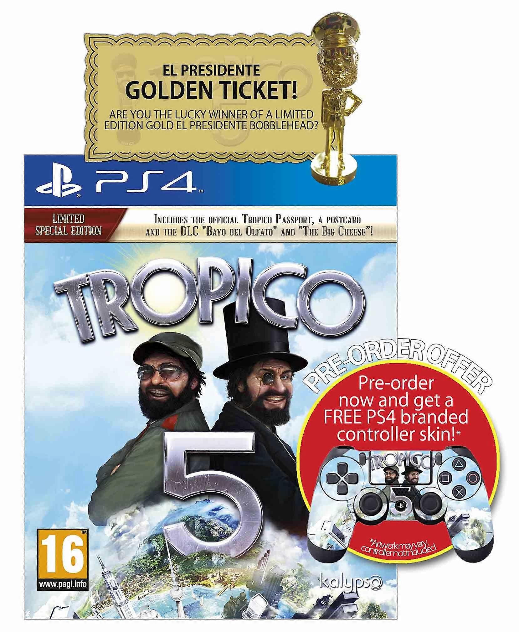 Tropico 5 Limited Special Edition (PS4) - New & Sealed