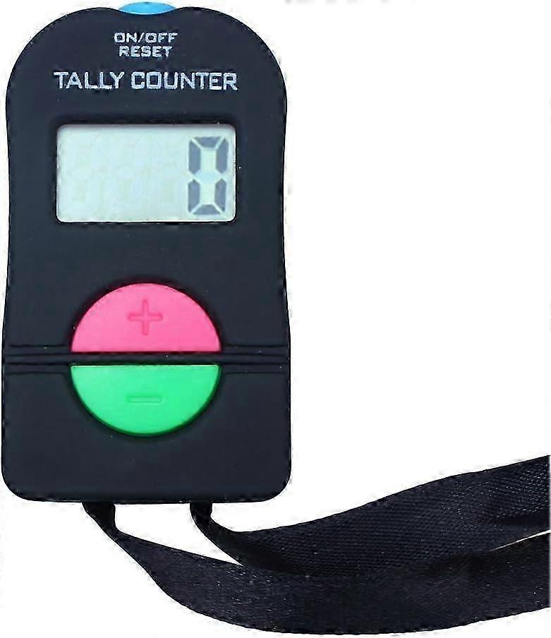 Scorers and Counters Digital Hand Held Counter Electronic Manual Clicker Add/Subtract Pattern for Go