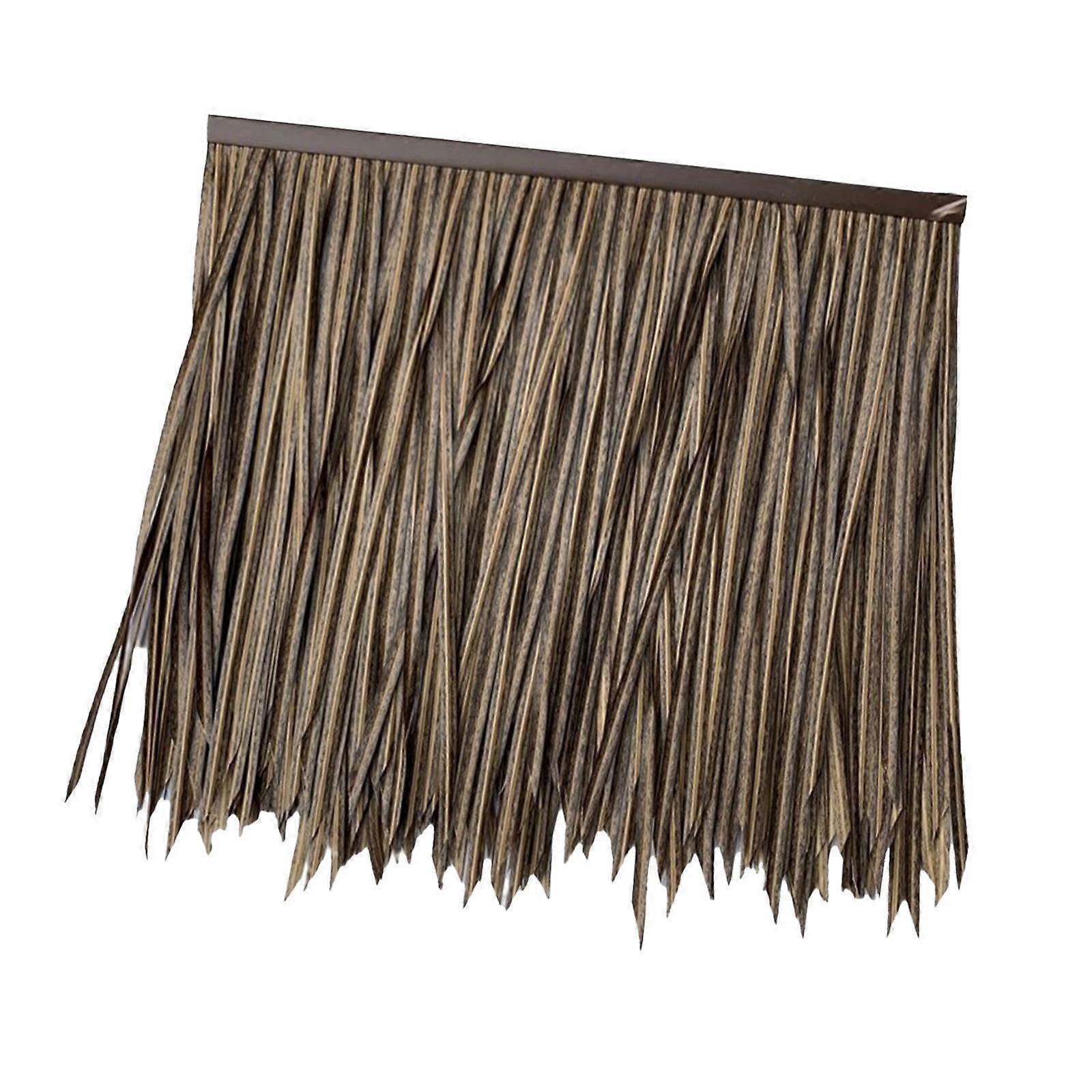 20x20" Flame Retardant Artificial Grass Thatch Roofing Accessory PE Material