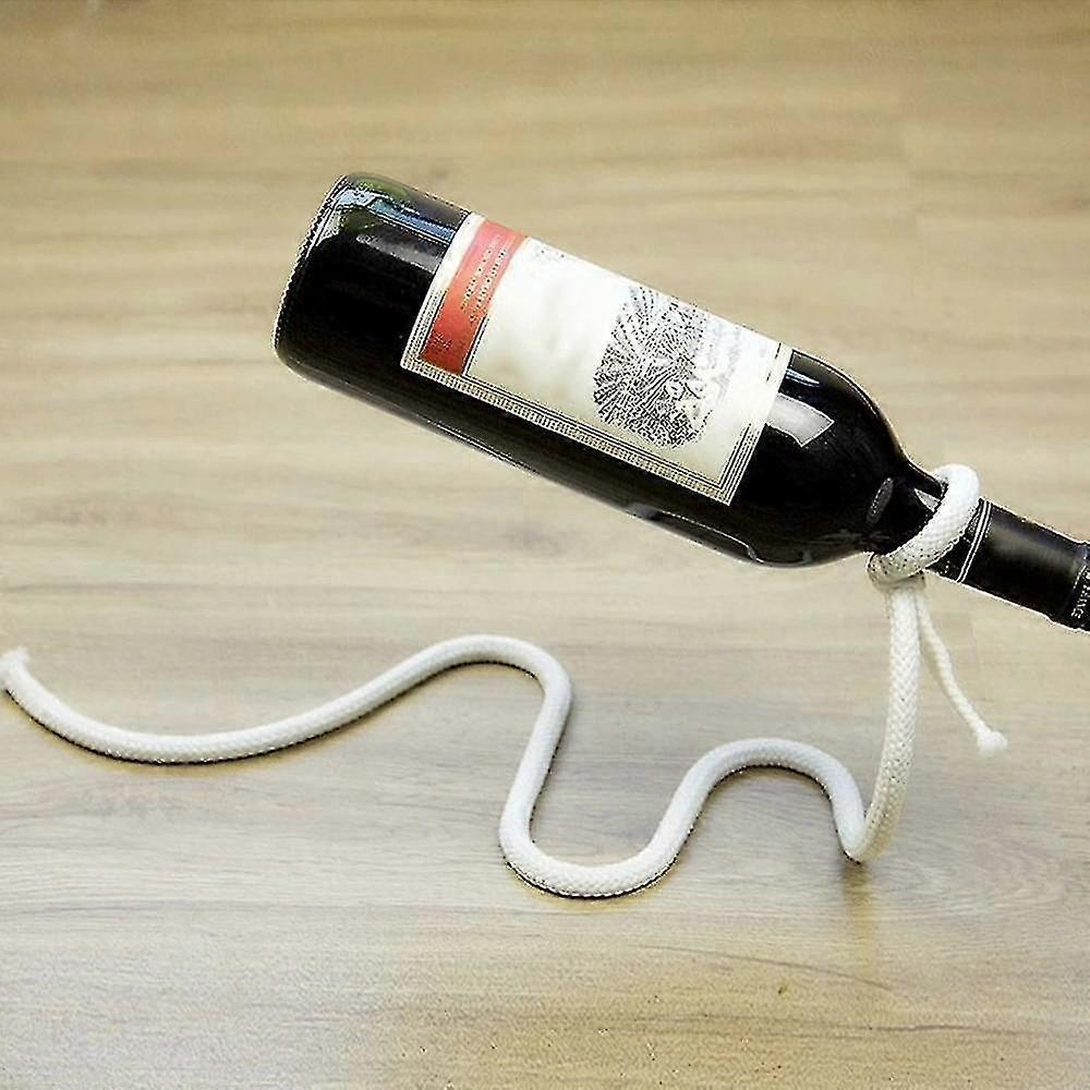 Wine Bottle Holders Practical Magic Rope Design Red Wine Rack Suspension Red Wine Bottle Holder