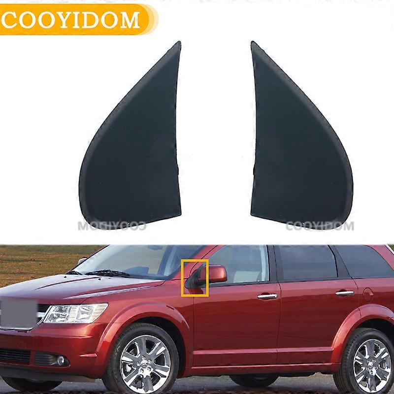 Car Front Rear View Mirror Flags Molding FENDER COVER STRIP For Dodge Journey 2009-2020 5178150AD 5178151AD 5178150AA  5178150AC