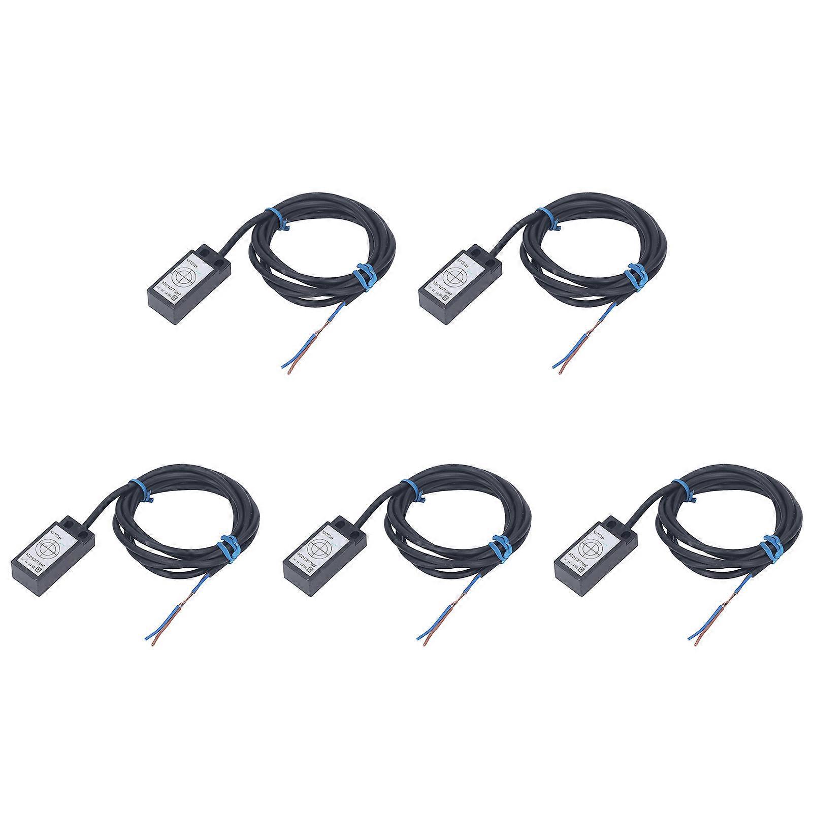5Pcs Magnetic Switch Sensor 2 Wire Normally Open ABS Proximity Sensor DC AC 5?200V YEMAA