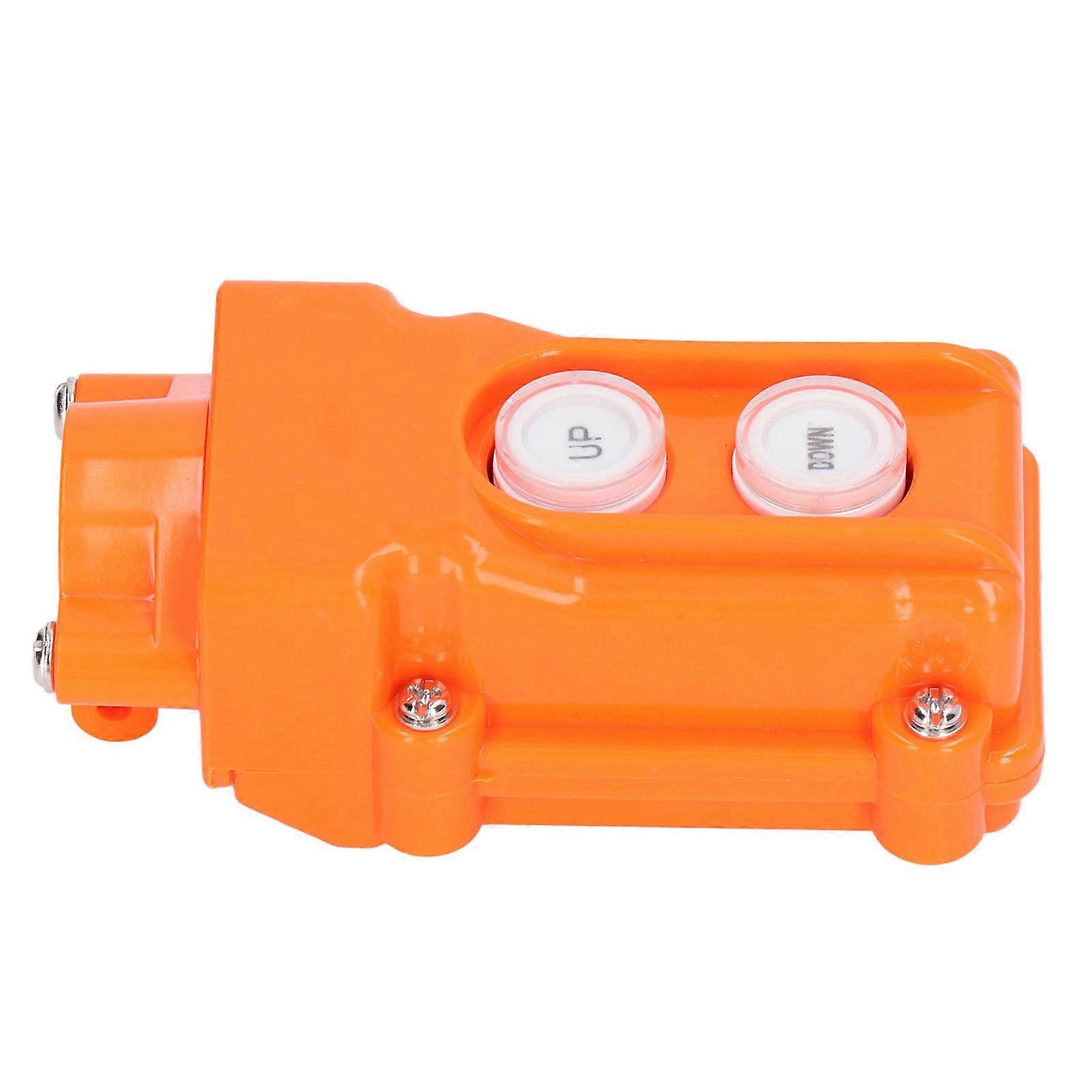 Crane Push Button Switch Plastic Pendant Control Station Up Down Hoist ...