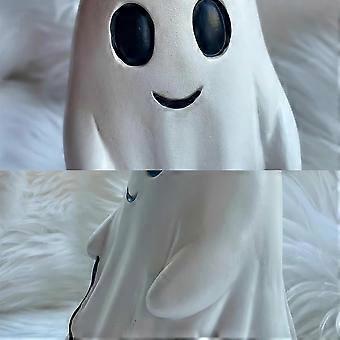 Ghost Walking His Ghost Dog Cutest Ghost Walking Dog Statue Scary