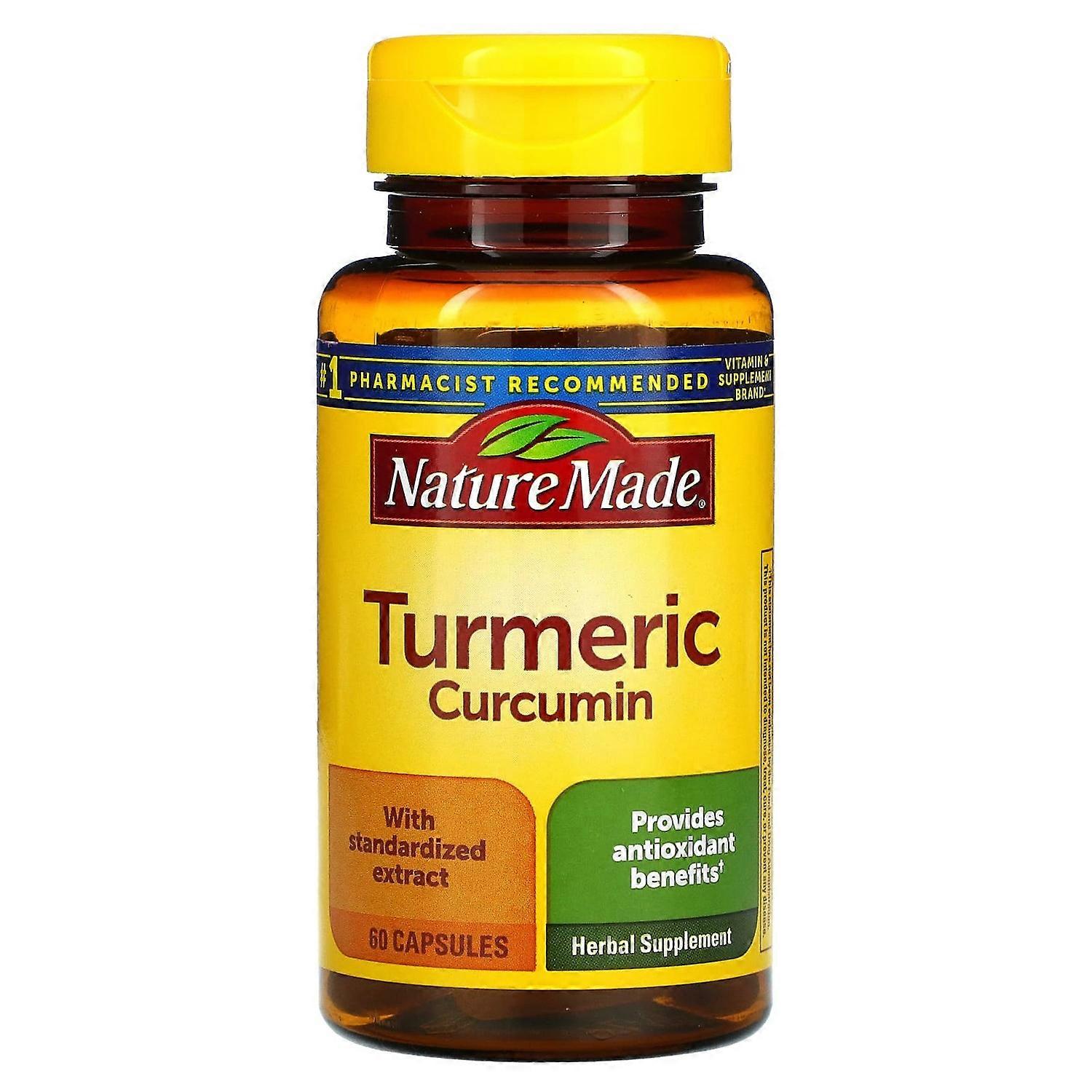 Nature Made, Turmeric Curcumin, 60 Capsules