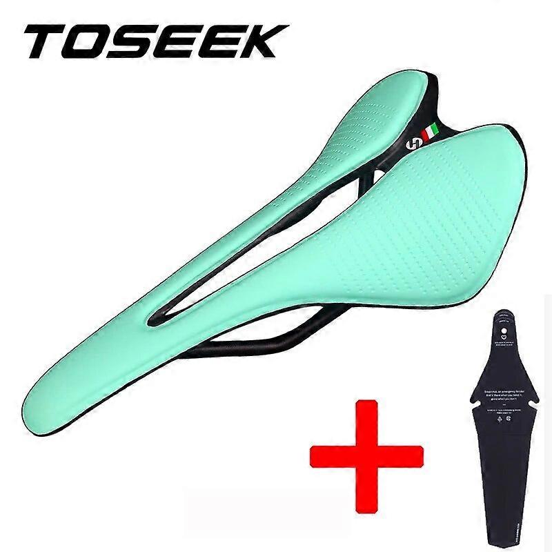 TOSEEK Ultralight Bike Saddle Breathable Comfortable Cushion Bike Racing Saddle Bicycle Seat MTB Road EVA Parts Components