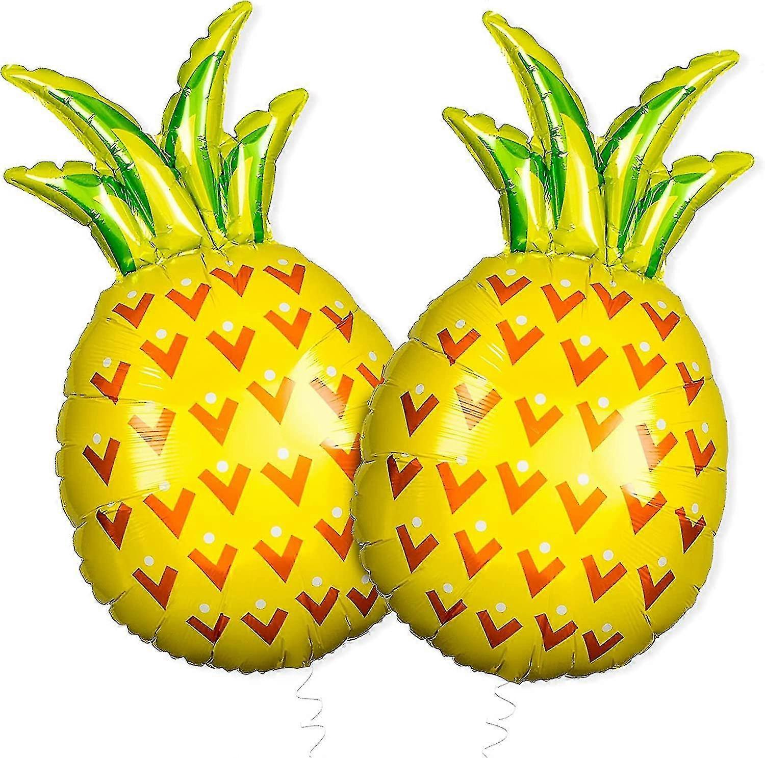 Giant, 32 Inch Pineapple Balloons - Pineapple Party Decorations | Pineapple Balloon For Pineapple Birthday Decorations | Fruit Balloons | Pineapple My