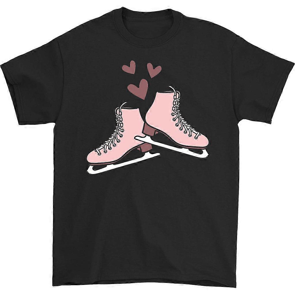 Kunstløp sko T-skjorte