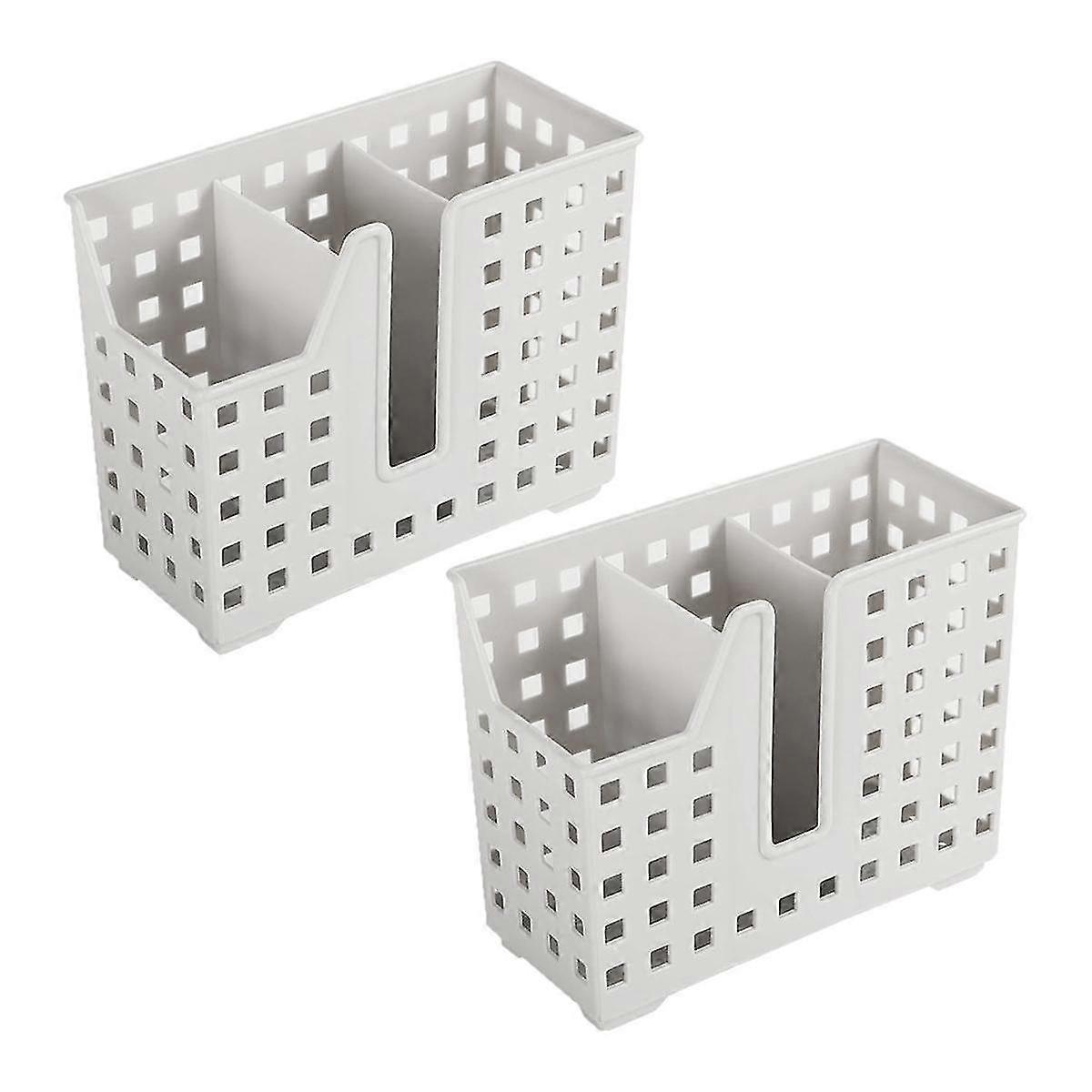 2-pack Diskmaskin Korg för halm och ätpinne Diskmaskin Redskapskorg Diskmaskin Dräneringskorg för tvätttorkning