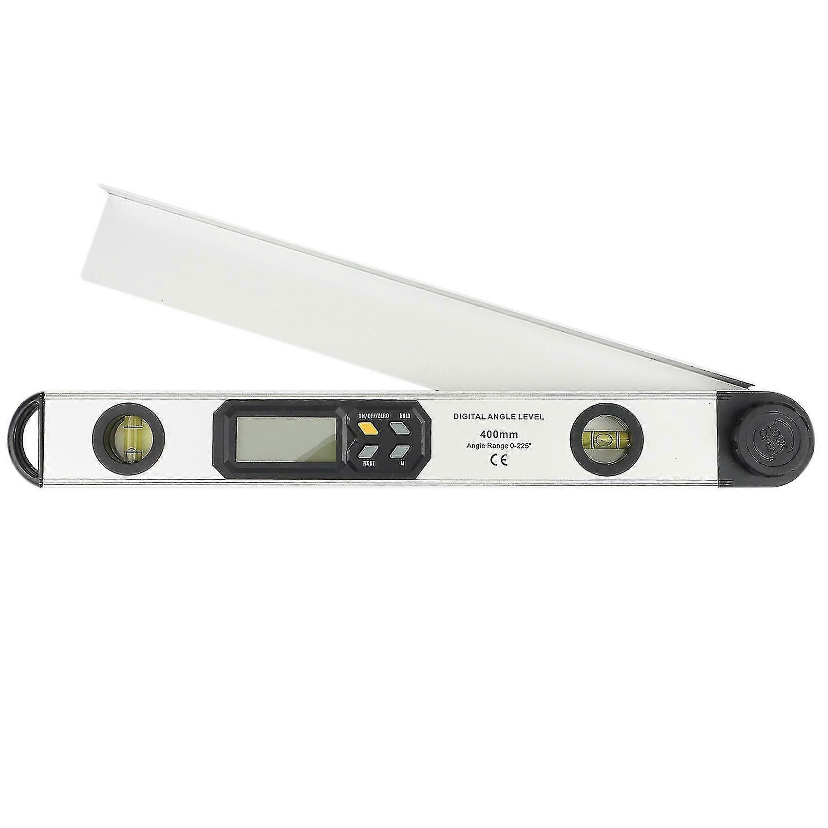 0-225 digital angle finder lcd protractor angle gauges 400mm/16 inch