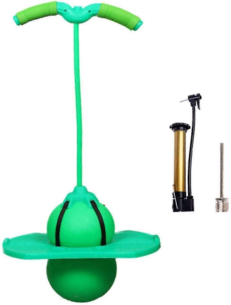 pogo stick exercise ball hopper ball rubber bouncing bouncy ball for adults kids, 38x66cm