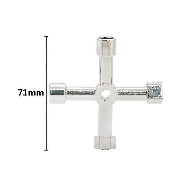 Hot Multi-Functional Electric Control Cabinet Triangle Key Wrench Elevator Water Meter Valve Square Hole for Train Cabinet Valve