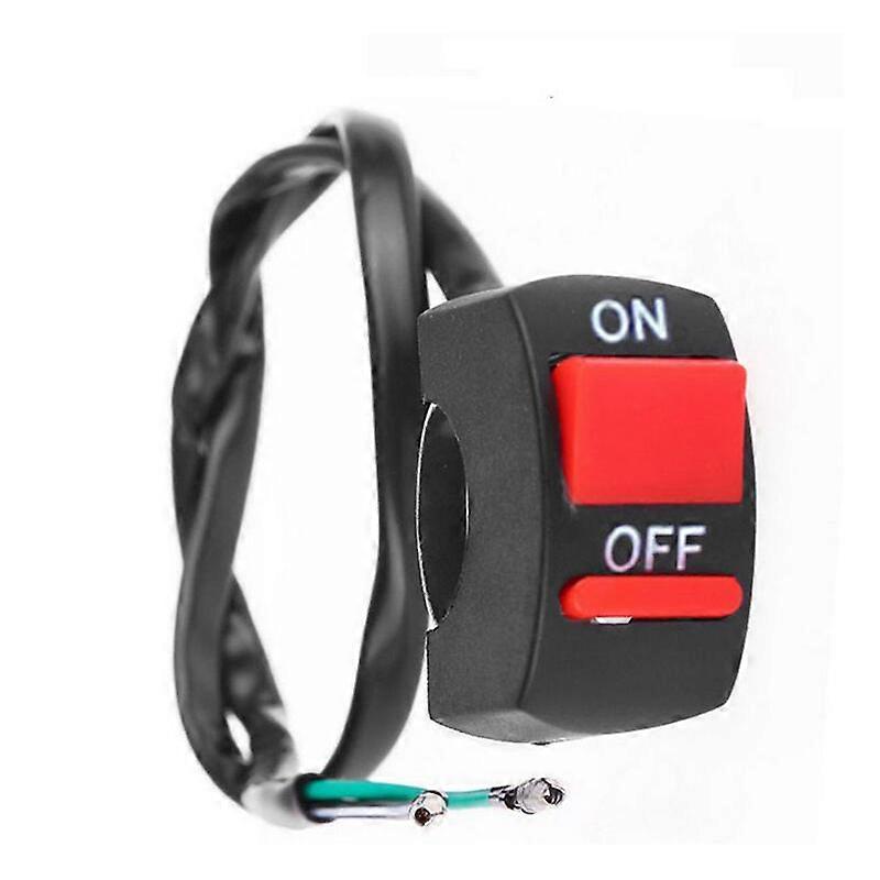 Universal Bike Handlebar Light Switch ON OFF Button