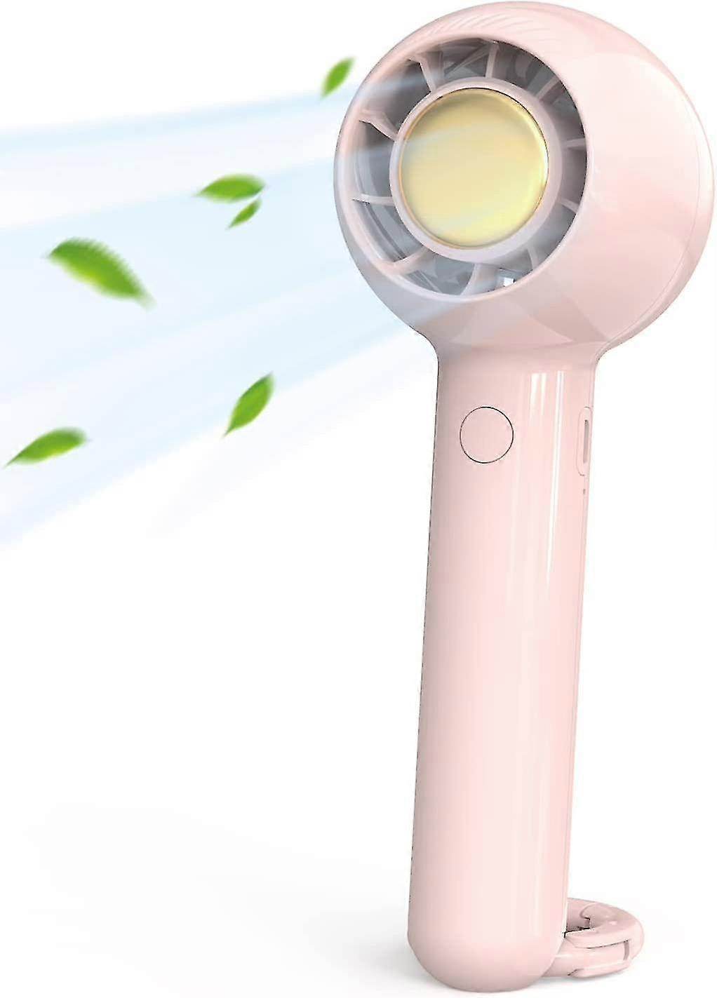 Handheld Fan Mini Portable Fan Usb Recharable 2 Speeds