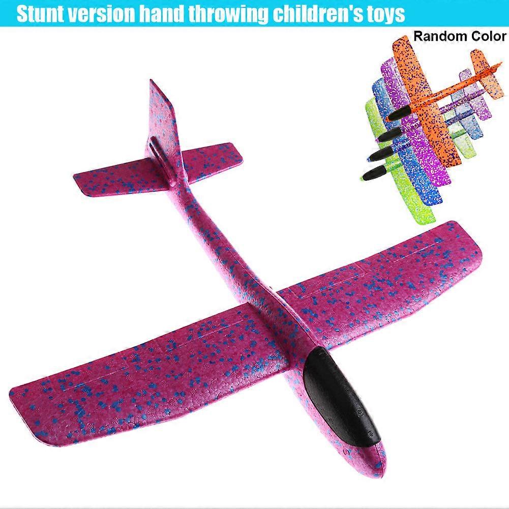 EPP Foam Hand Throw Convolution Airplane Outdoor Durable Launch Glider Plane Kids Toy