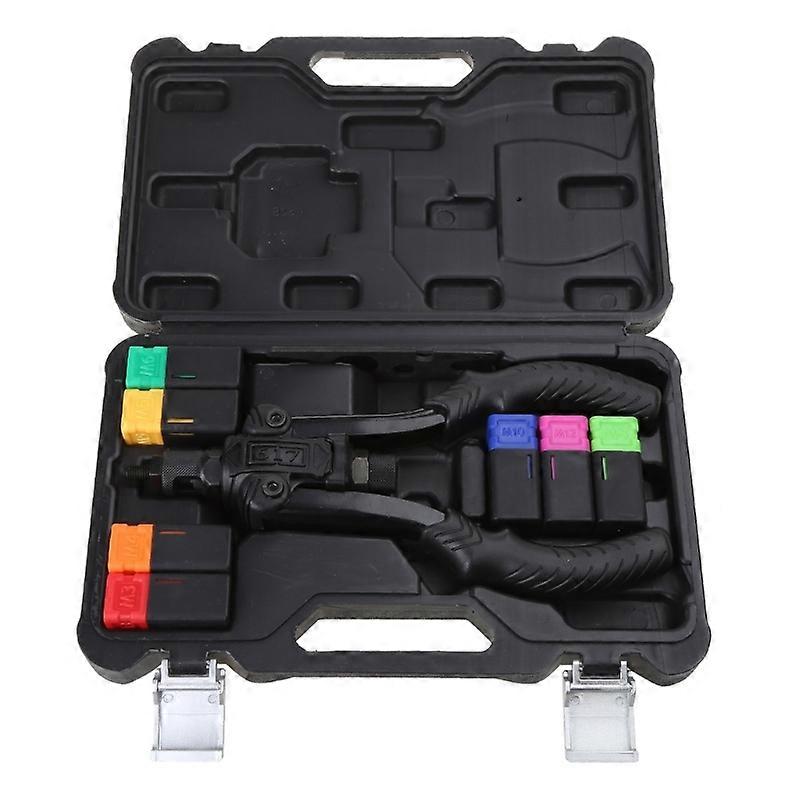 Manual Pulling Riveter Hand Threaded Blind Rivnut Tool Cordless Riveting Machine