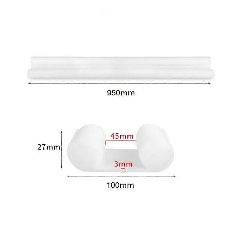 Adjustable Door Bottom Seal Strip Weather Strip Under Door Draft Stopper Thicker Anti-Cold Gap Blocker Sealing Weather Strip