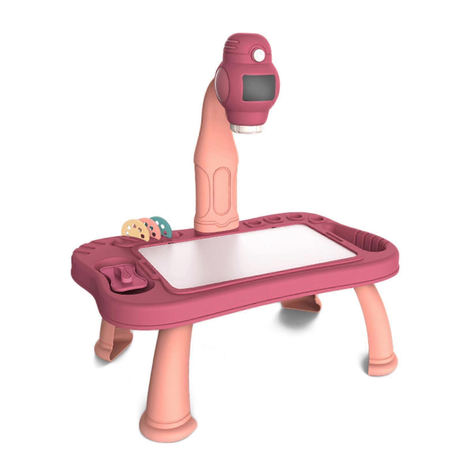 Smart Projector Kids Painting Table Set Projector Educational Toy Learn To Draw