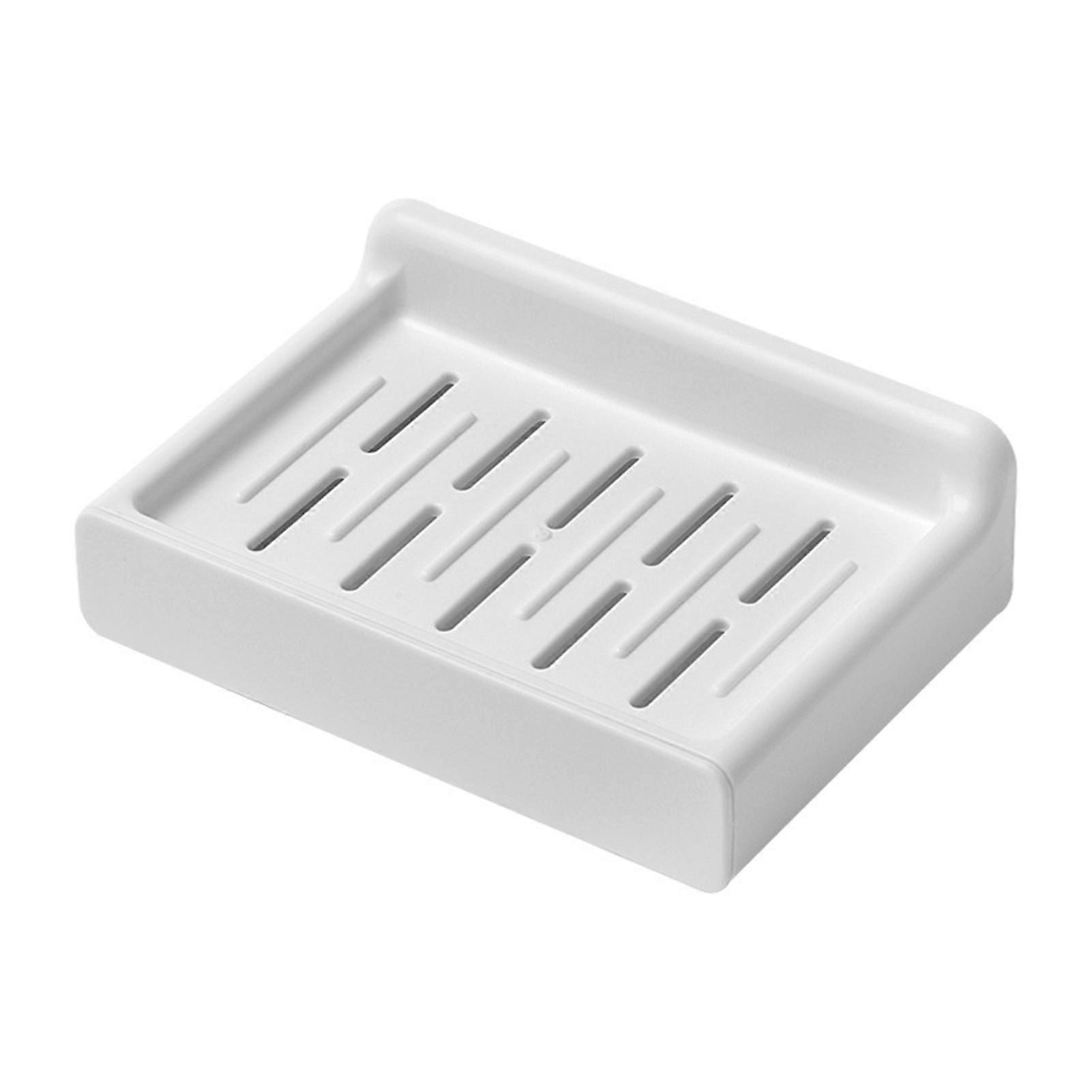 Soap Storage Box Detachable Wall Mounted Double Layer Drawer Soap Box Bathroom Soap Dish Household Supplies KAESI