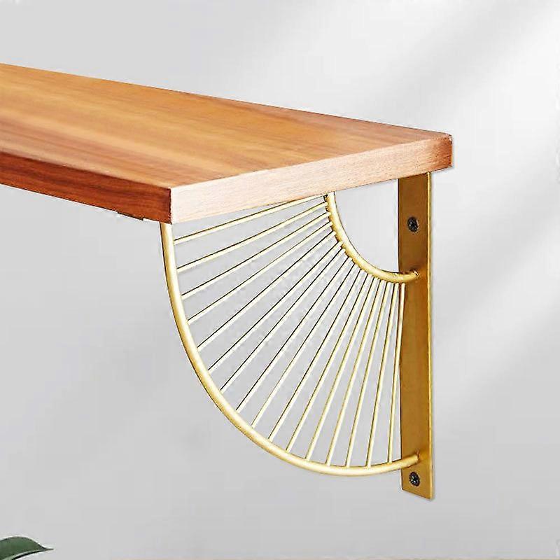 2 Pcs Single Word Partition Bracket Wall Laminate Wall Partition Stand Sector Bracket