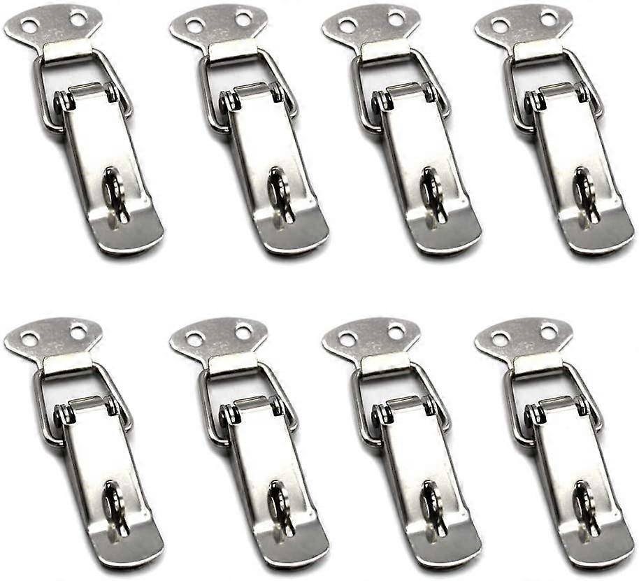 8 Piece Lever Latch Spring Closure Stainless Steel Toggle Latch For Tool Chest