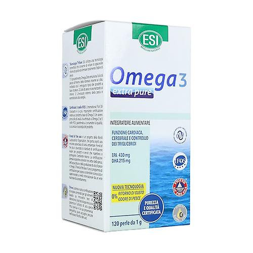 Extra Omega 3 as well 120 softgels of 1g