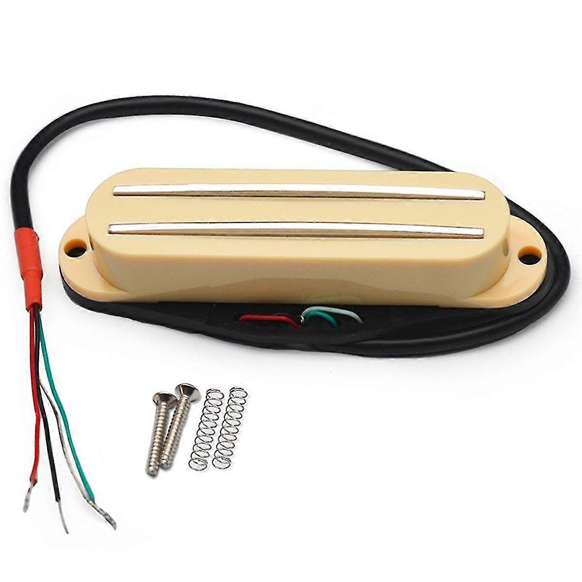 Κίτρινο Humbuckers Single Coil Pickups Humbuckers για ενιαία ηλεκτρική κιθάρα Pickups μεγέθους