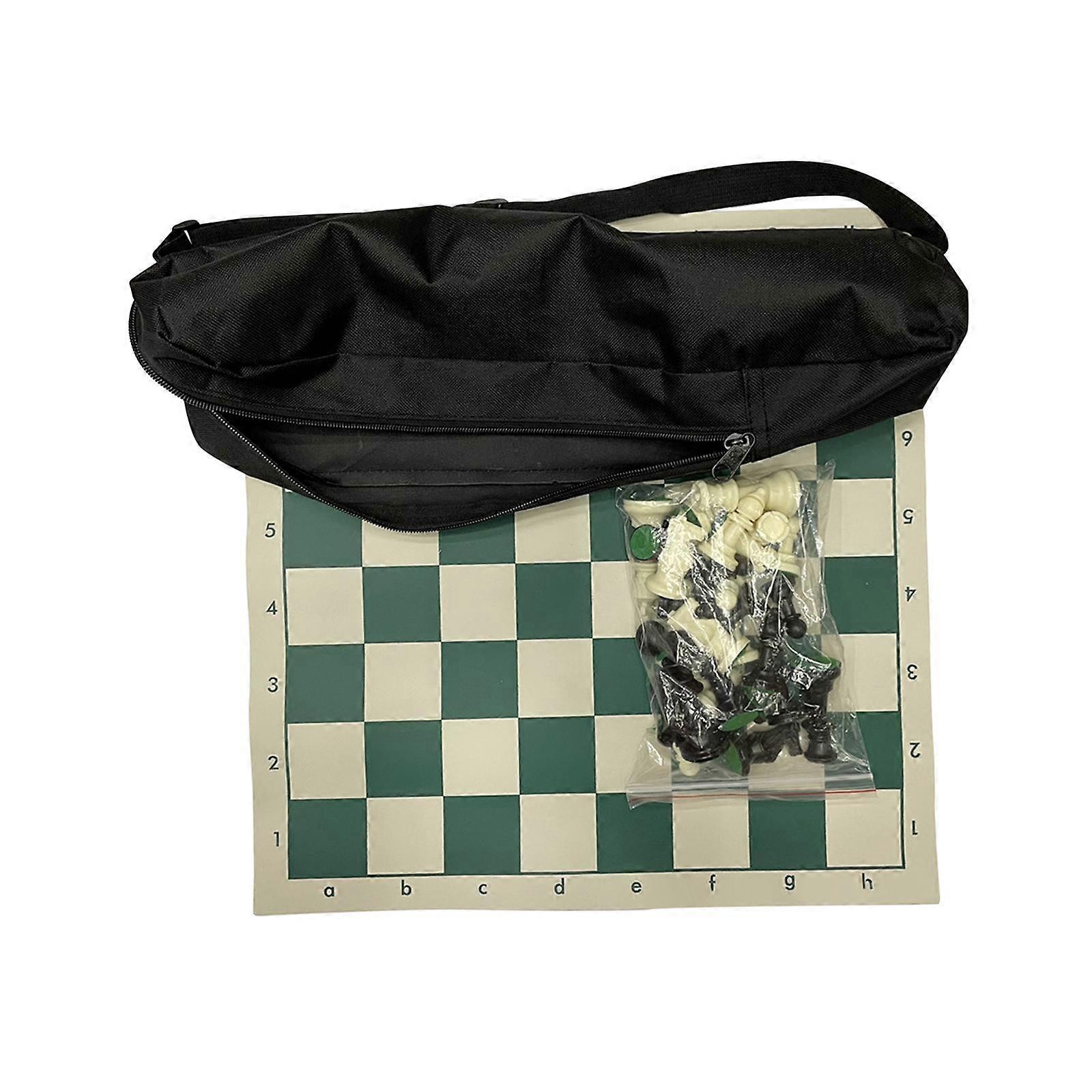 Portable Chess Set with Storage Bag Lightweight Chess Set for Travel Outdoor M