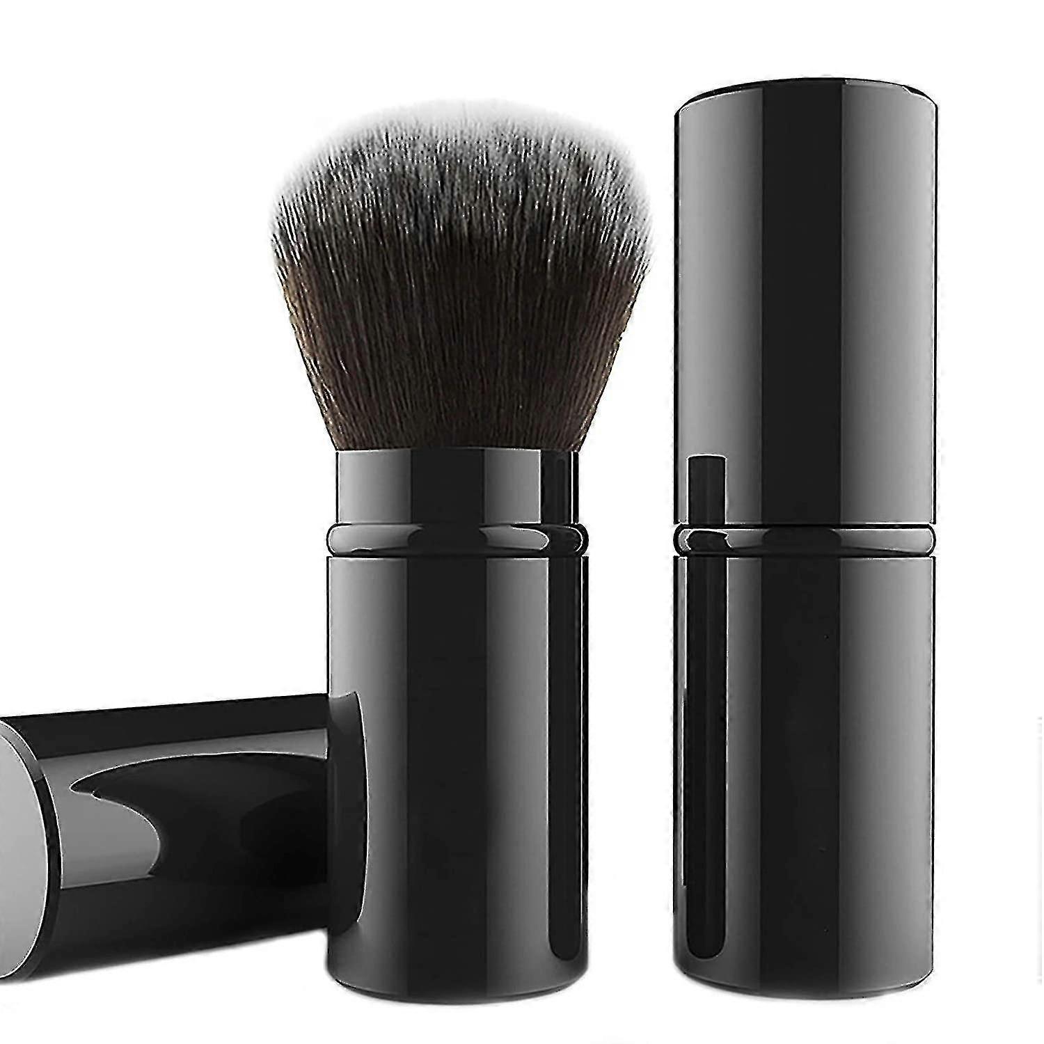 Retractable Kabuki Makeup Brush, Travel Face Blush Brush
