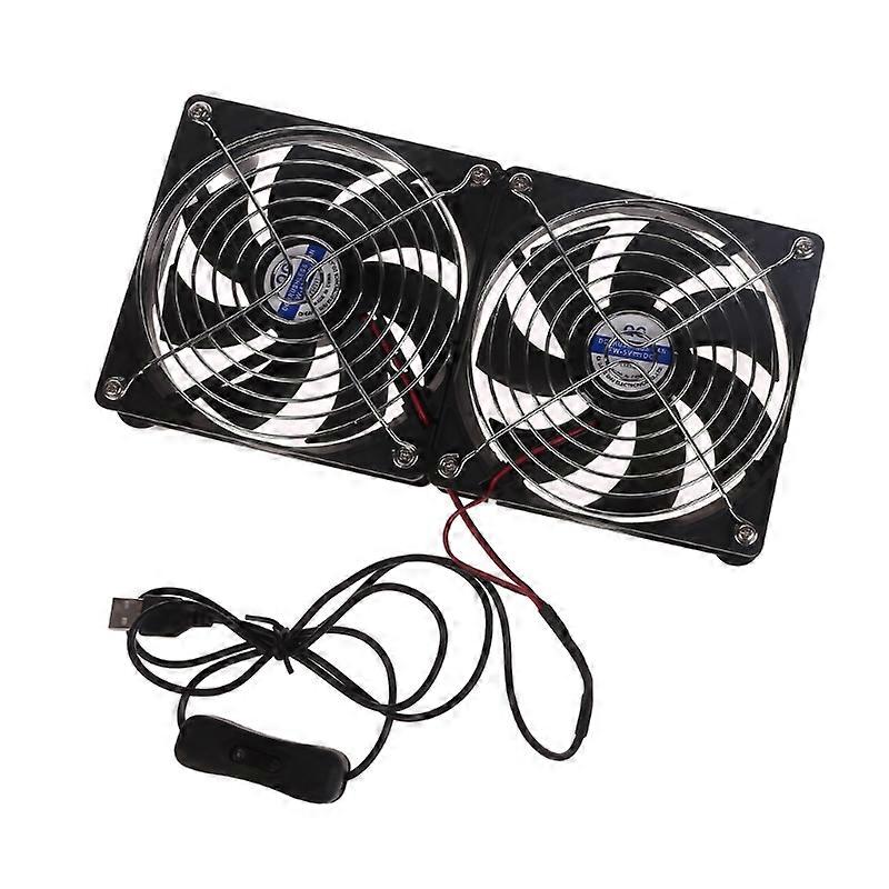 80mm/120mm/240mm USB Cooling Fan with Switch for DIY Computer Case Chassis