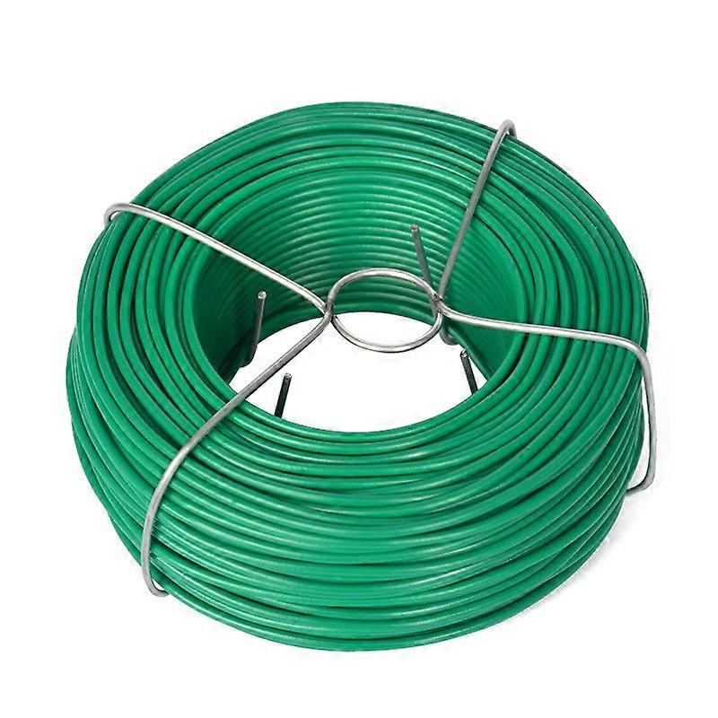 Plant binding wire - Diameter: 2.1mm - 50 m - PVC coating - Green