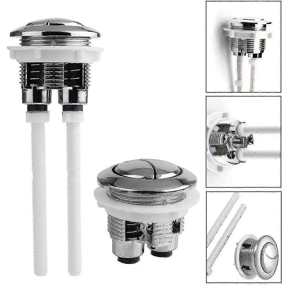 Christmas Universal Dual Flush Push Button Replacement For Toilet Cistern Water Save Tank