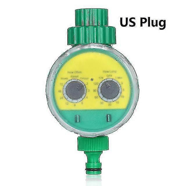 Digital Hose Faucet Timer Outdoor Battery Operated Automatic Watering Sprinkler System Irrigation Controller With 2 Outlet